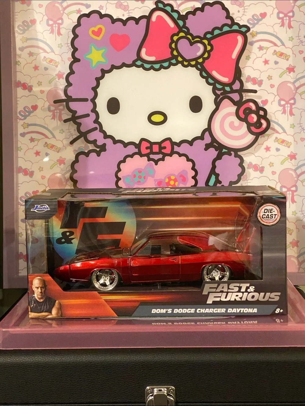 NIB 1:24 Dom's Dodge Charger Daytona Die-Cast ❤️🖤